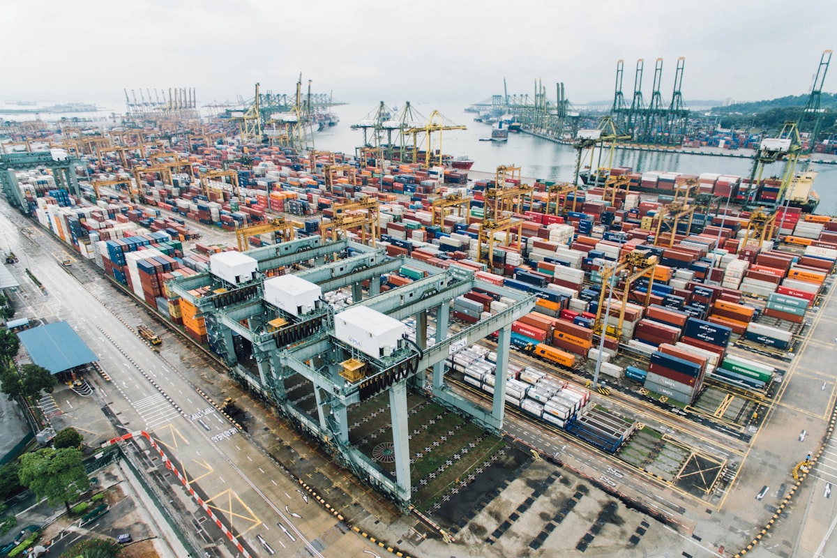 Supply chain management and port logistics